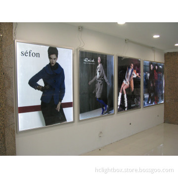 Newest Aluminum Snap Poster Frame Light Box and Display